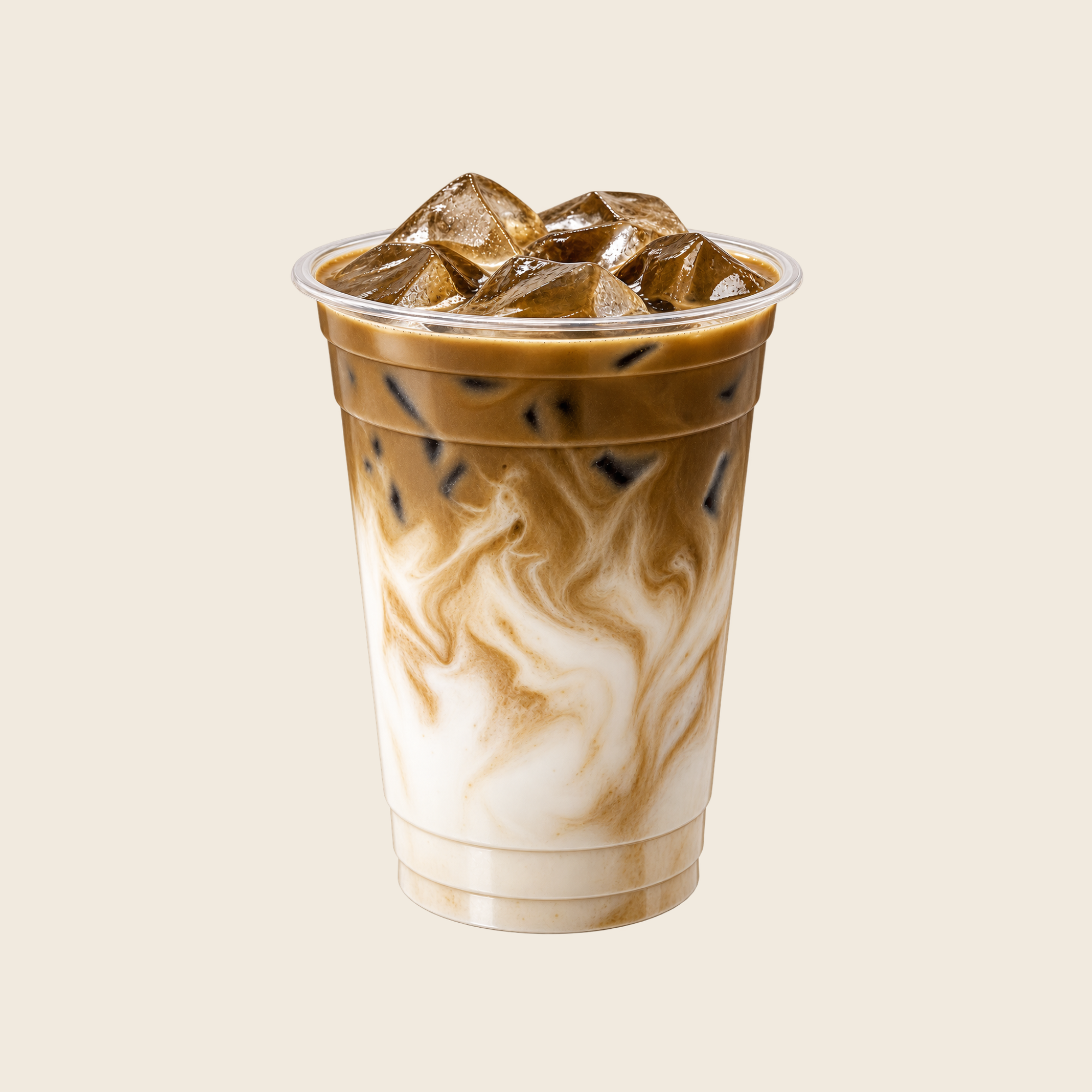 Iced Hojicha Latte